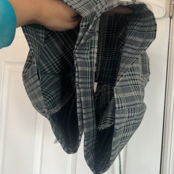 URBAN OUTFITTERS XS ROMPER FLANNEL STYLE ROMPER CUTE UO CUTE MINI DRESS ROMPER - Picture 6 of 16